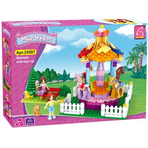 Игровой конструктор Ausini 24507 "Мир чудес. Карусель" / Конструкторы