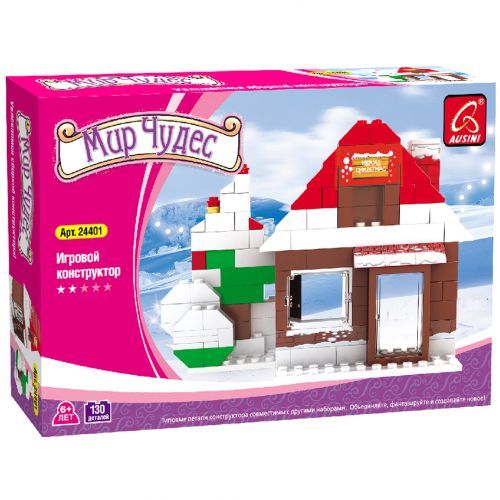 Игровой конструктор Ausini 24401 "Мир чудес. Домик"