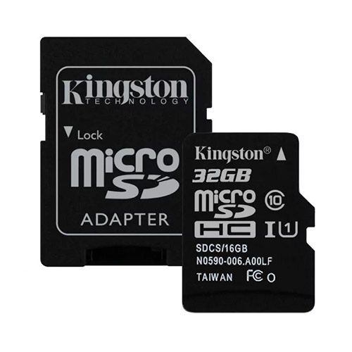 Карта памяти 32 Gb, Kingston, micro SDCS, 10 класс скорости, с адаптером / Карты памяти oe.kz Карта памяти 32 Gb, Kingston, micro SDCS, 10 класс скорости, с адаптером / Карты памяти