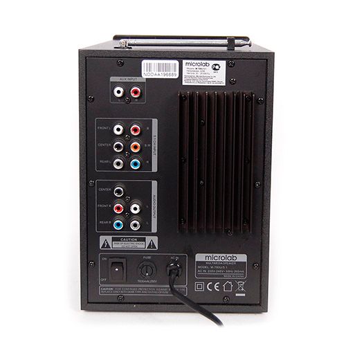 Акустическая система Microlab M700, 40 Вт, 2RCA, черная