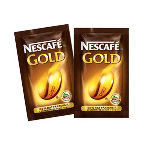 Кофе растворимый Nescafe Gold Ergos, 30 штук по 2 гр / Кофе порционный