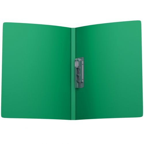 Папка Erich Krause "Classic" с зажимом, А4 формат, корешок 17 мм, зеленая, 12 шт/упак / Папки с зажимом №2