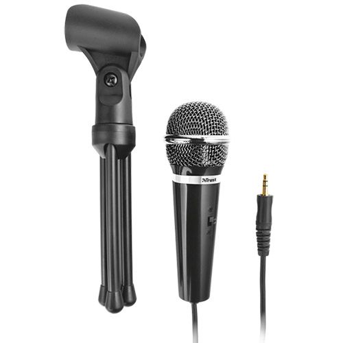 Микрофон настольный Trust Starzz, 2,5 м, черный / Веб-камеры №2 oe.kz Микрофон настольный Trust Starzz, 2,5 м, черный / Веб-камеры №2