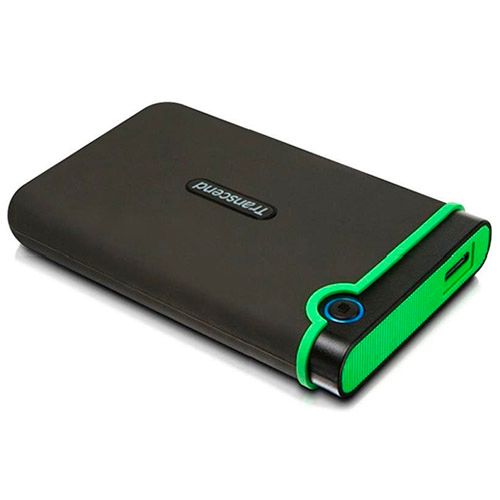 Жесткий диск 1 TB, Transcend "StoreJet 25M3", 2,5", USB 3.0, HDD, черный-зеленый / Внешние жесткие диски №3