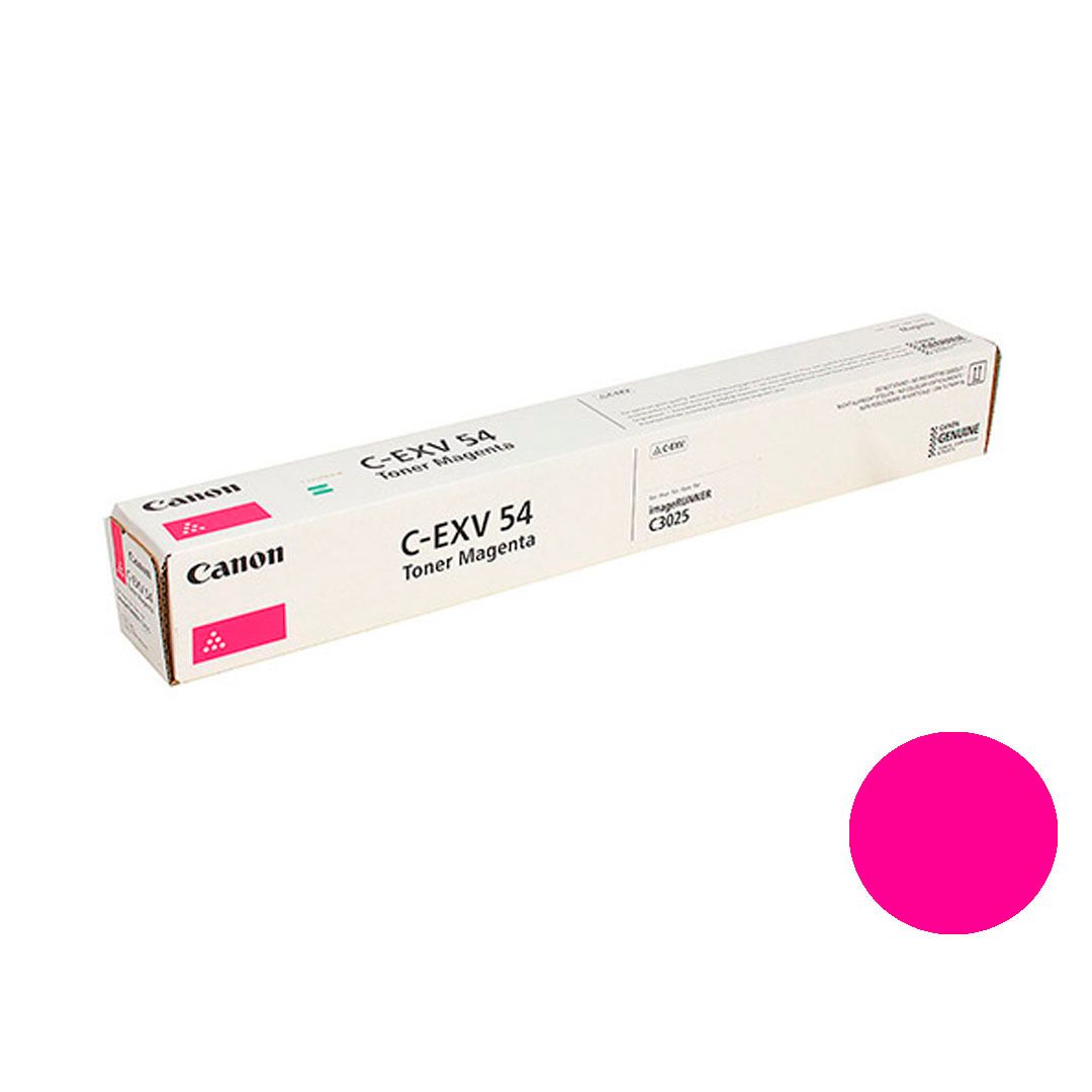 Тонер-картридж оригинальный Canon C-EXV54 M для IR-C3025, пурпурный / null oe.kz Тонер-картридж оригинальный Canon C-EXV54 M для IR-C3025, пурпурный / null