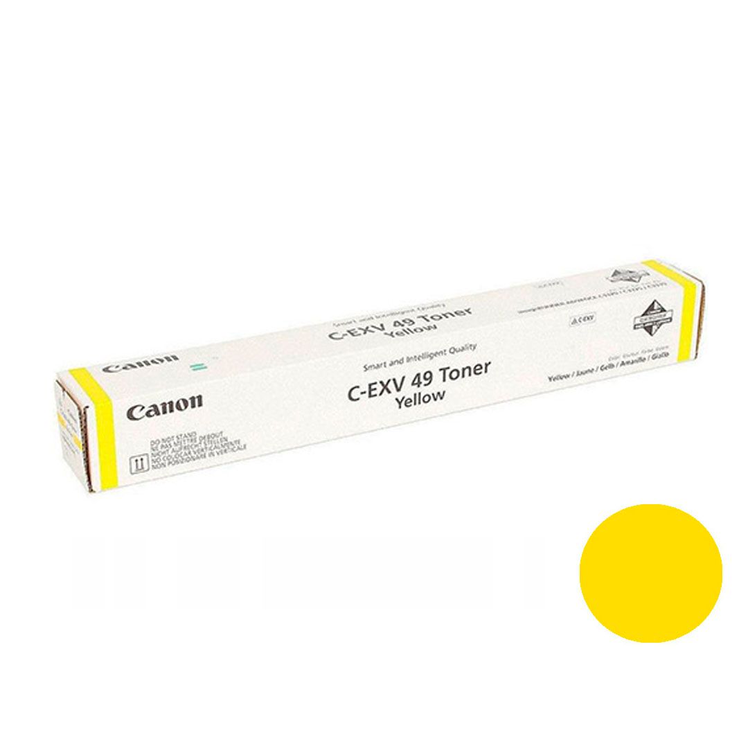 Тонер-картридж оригинальный Canon C-EXV49 для IR ADVANCE C3125i/3320/3325/3330/3720i, желтый / null