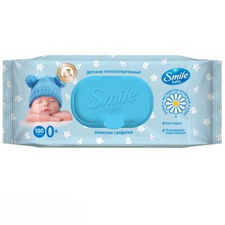 Дымқыл майлықтар Smile, қаптамада 100 дана / Косметикалық дымқыл майлықтар oe.kz Дымқыл майлықтар Smile, қаптамада 100 дана / Косметикалық дымқыл майлықтар