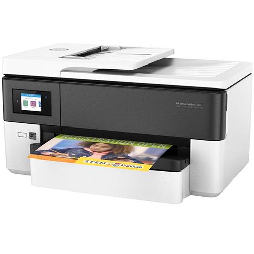 МФУ струйный цветной HP OfficeJet Pro 7720, А3, 4800*1200, 34 стр/мин, без кабеля USB, Wi-Fi / Струйные №5