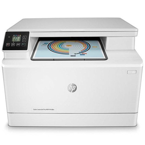 МФУ лазерное цветной HP LaserJet Pro M180n, А4, 600*600, 16 стр/мин, без кабеля USB, Ethernet / Лазерные цветные oe.kz МФУ лазерное цветной HP LaserJet Pro M180n, А4, 600*600, 16 стр/мин, без кабеля USB, Ethernet / Лазерные цветные