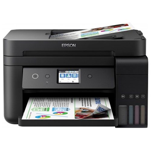 МФУ струйное цветное Epson L6190, А4, 4800*1200, 33 стр/мин, факс, без кабеля USB, Wi-Fi / Струйные oe.kz МФУ струйное цветное Epson L6190, А4, 4800*1200, 33 стр/мин, факс, без кабеля USB, Wi-Fi / Струйные