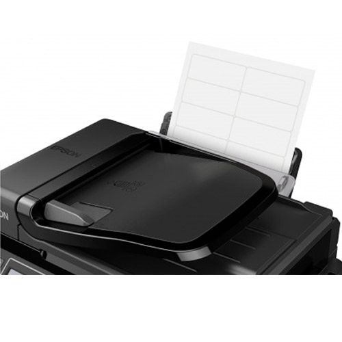 МФУ струйный цветной Epson L566, А4, 5760*1440, 33 стр/мин, с СНПЧ, без кабеля USB, Wi-Fi / Струйные №5