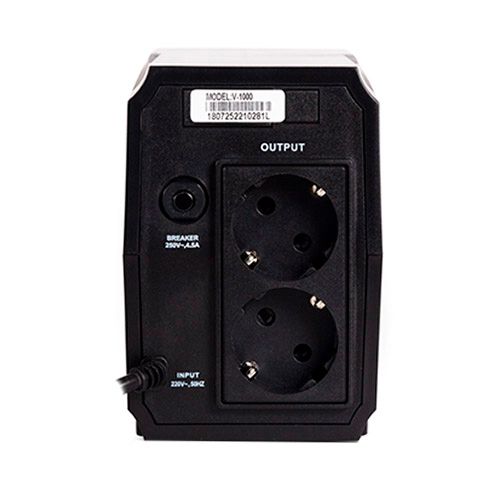 ИБП SVC V-1000, 1000ВА/500Вт, черно-синий / Источники бесперебойного питания №3