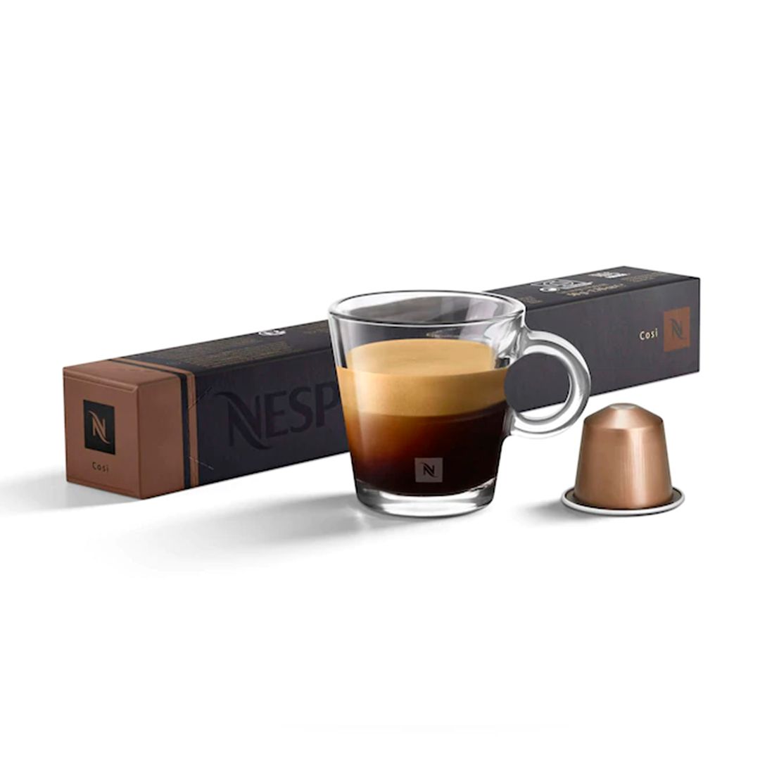 Кофе в капсулах Nespresso "Cosi" для кофемашин Nespresso, 10 капсул / Кофе и чай в капсулах