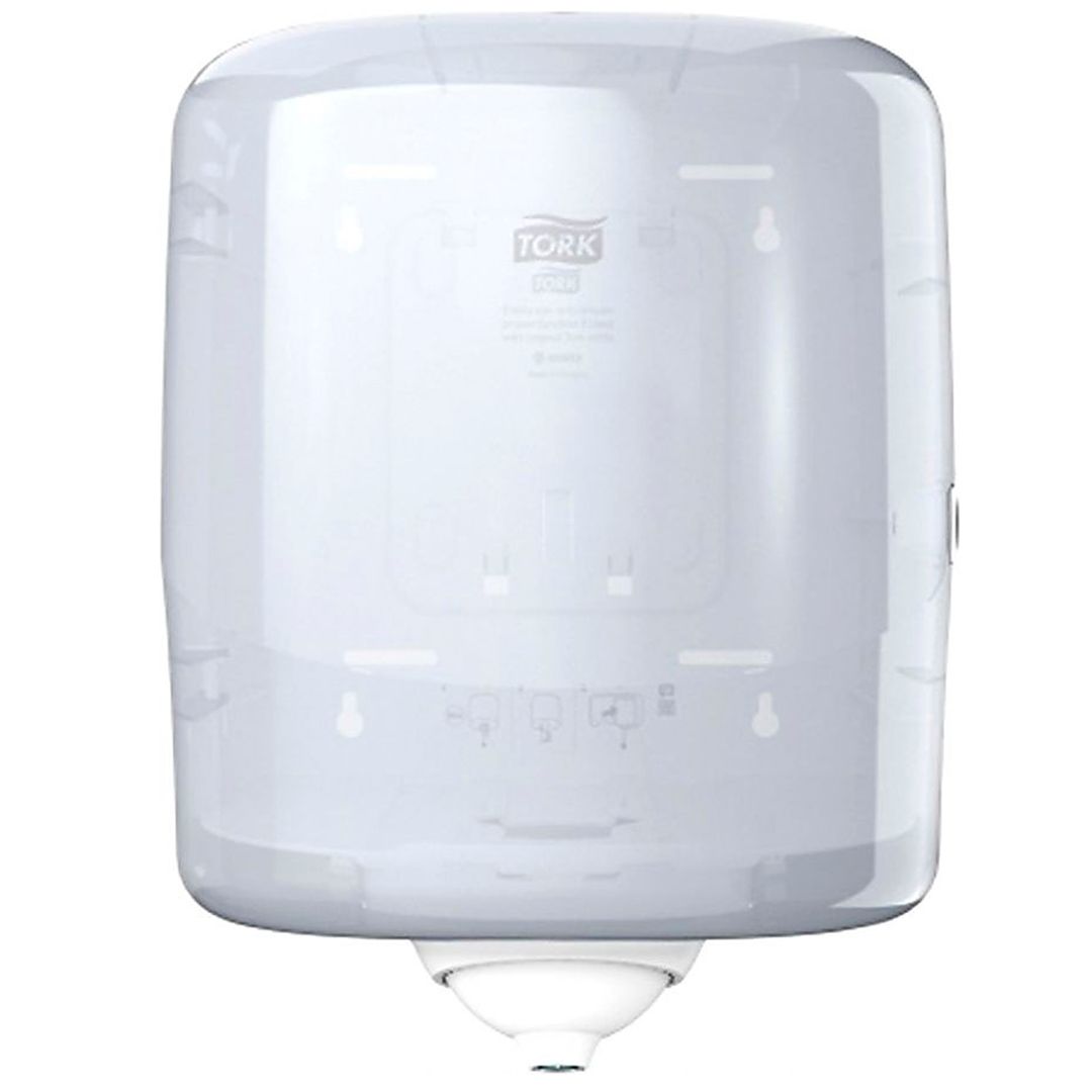 Диспенсер для рулонных полотенец Tork Reflex, центральная вытяжка, белый / Диспенсеры для полотенец