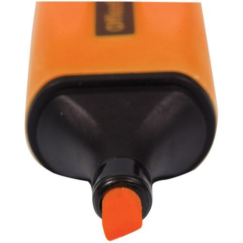 Мәтін бөлектеуіш маркер OfficeSpace, ұшы қиғаш 1-5 мм, қызғылт сары, баға бір дана үшін / Мәтін бөлектеуіштер №2