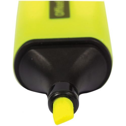 Мәтін бөлектеуіш маркер OfficeSpace, ұшы қиғаш 1-5 мм, сары, баға бір дана үшін / Мәтін бөлектеуіштер №2