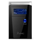 ИБП SVC V-650-F-LCD, 650ВА/400Вт, черный