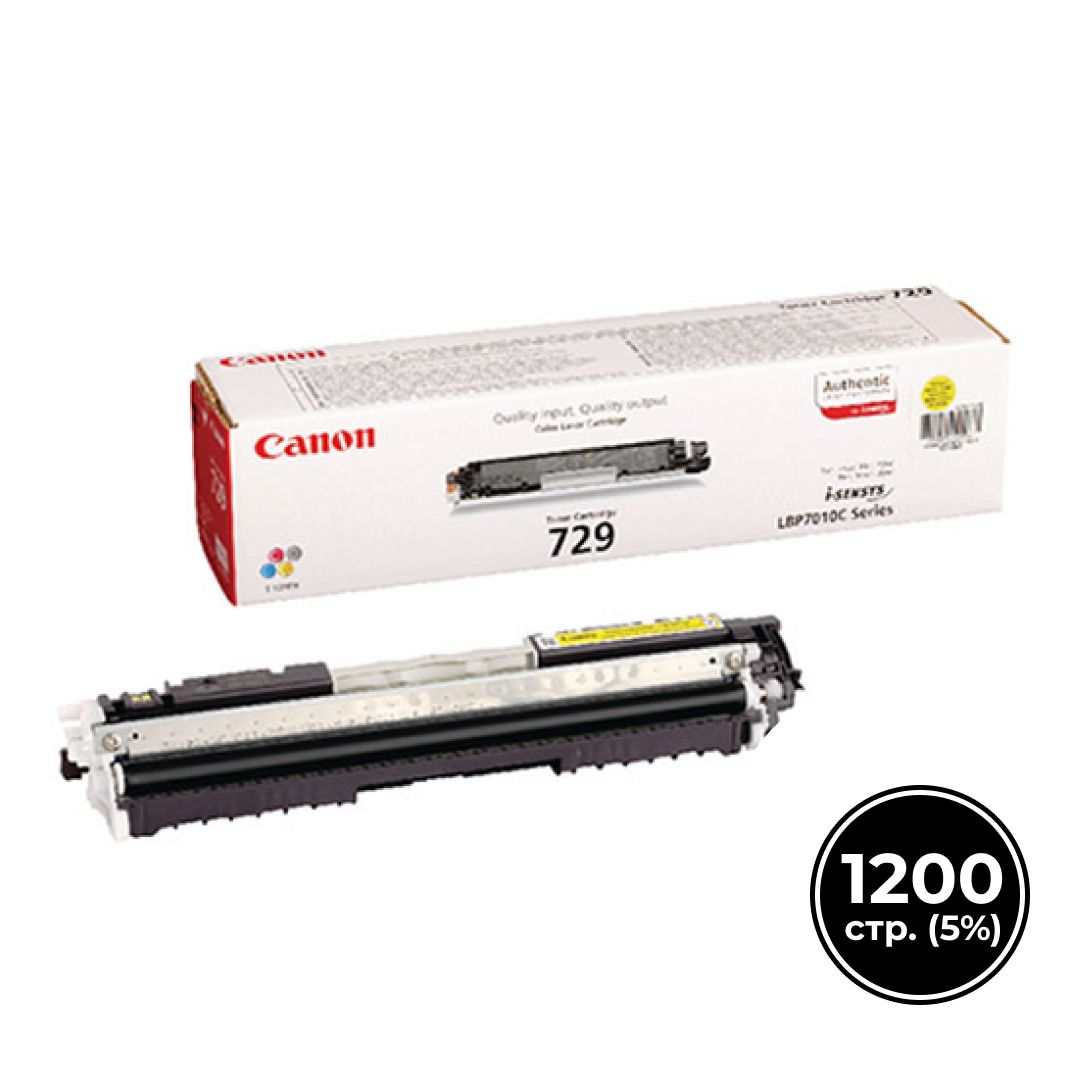 Картридж оригинальный Canon 729B для LBP7010/7018, черный / Картриджи  черные