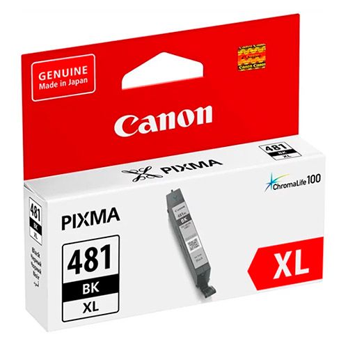 Картридж оригинальный Canon CLI-481 XL BK для PIXMA TS6140/6240/8140/8240/9140/TR7540/8540, черный / null