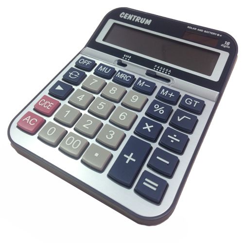 Калькулятор Centrum OFFICE настольный, 16 разрядов, 210*155 мм / Калькуляторы настольные