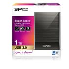 Жесткий диск 1 TB, Silicon power ''Diamond D05'', USB 3.0, HDD, серый