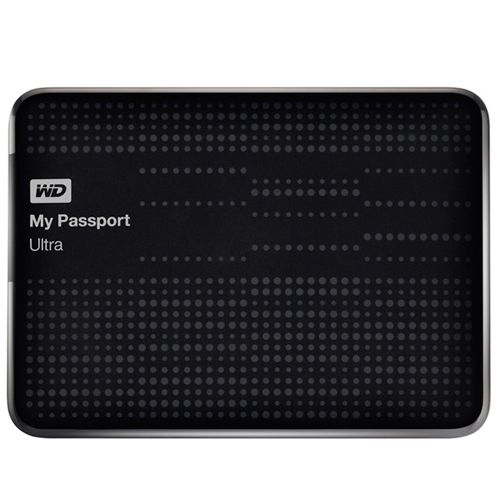 Жесткий диск 2 TB, Western digital ''My Passport Ultra'', USB 3.0 (совместим с USB 2.0), HDD, черный / Внешние жесткие диски
