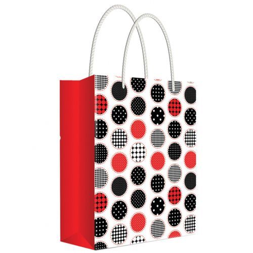 Пакет подарочный Русский дизайн "Веселая геометрия", размер 26*32,7*13,6 см, ламинированная бумага / Упаковка подарков