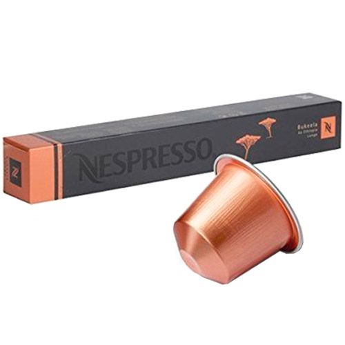 Кофе в капсулах Nespresso "Bukeela ka Ethiopia" для кофемашин Nespresso, 10 капсул / Кофе и чай в капсулах