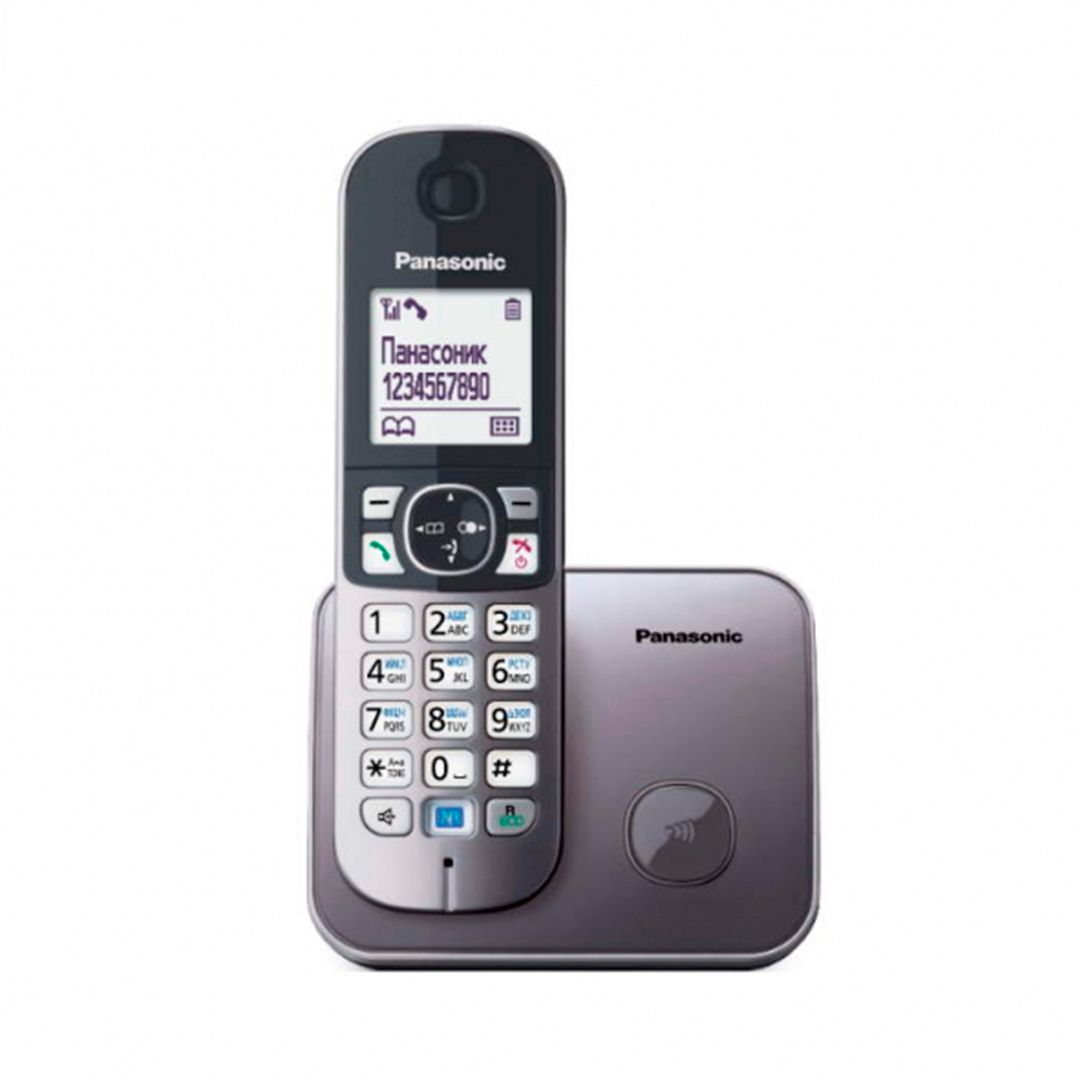 Dect телефон Panasonic KX-TG6811 CAM, серый