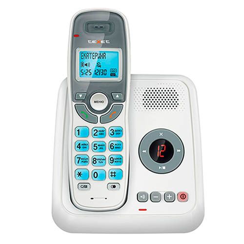 Телефон беспроводной Texet TX-D6955А, белый / null