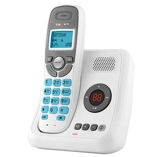 Телефон беспроводной Texet TX-D6955А, белый / null №2