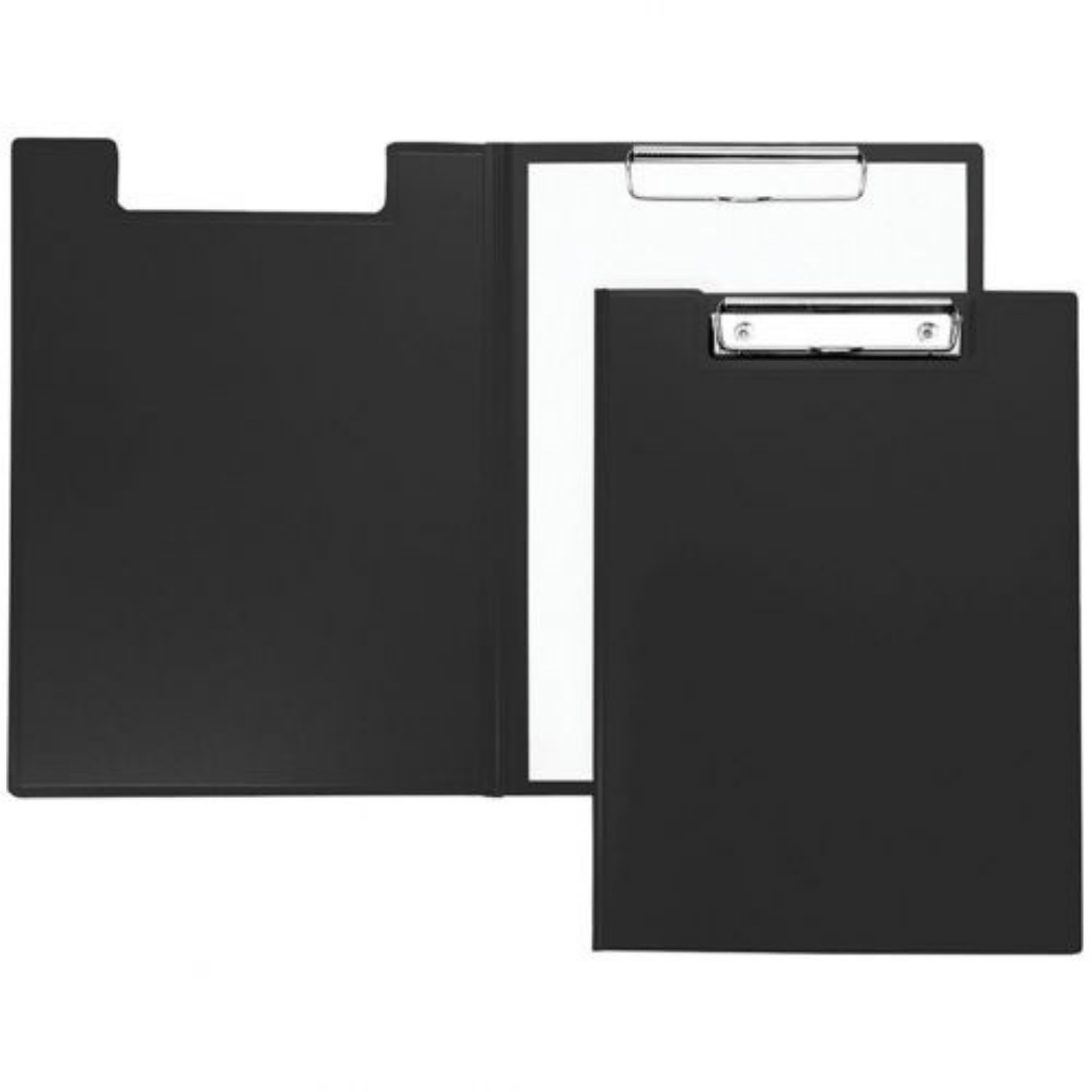 Папка-планшет OfficeSpace, А4, үстіңгі қысқышпен және қақпақпен, қара / Планшет папкалар №2