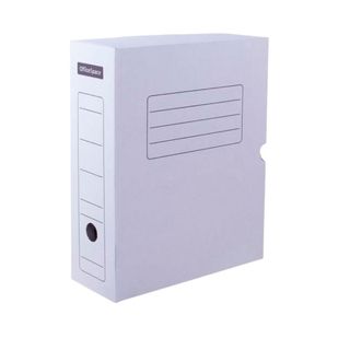 Мұрағаттық қорап OfficeSpace, 150*250*320 мм, сыйымдылығы 1400 парақ, клапанмен, ақ / Мұрағаттық қораптар және баулы папкалар oe.kz Мұрағаттық қорап OfficeSpace, 150*250*320 мм, сыйымдылығы 1400 парақ, клапанмен, ақ / Мұрағаттық қораптар және баулы папкалар