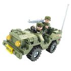 Игровой конструктор Ausini 22404 "Армия. Военный внедорожник"