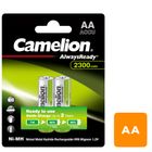 Аккумулятор Camelion AlwaysReady, саусақты AA, Ni-MH, 2300 mAh 1.2V, 2 дана, баға бір қаптамасы үшін