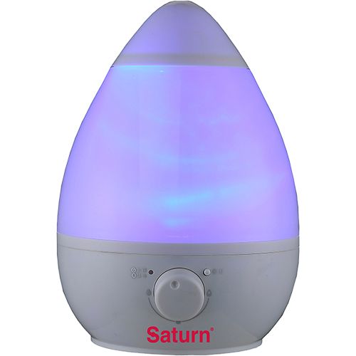 Увлажнитель воздуха Saturn ST-AH2106, 2,3 л, мощность 25 Вт, площадь помещения 25 м² / Очистители и увлажнители воздуха