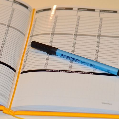 Многоразовый ежедневник недатированный WipeChart, А5 формата, 40 листов, желтый, кожзам / Ежедневники недатированные №4 oe.kz Многоразовый ежедневник недатированный WipeChart, А5 формата, 40 листов, желтый, кожзам / Ежедневники недатированные №4