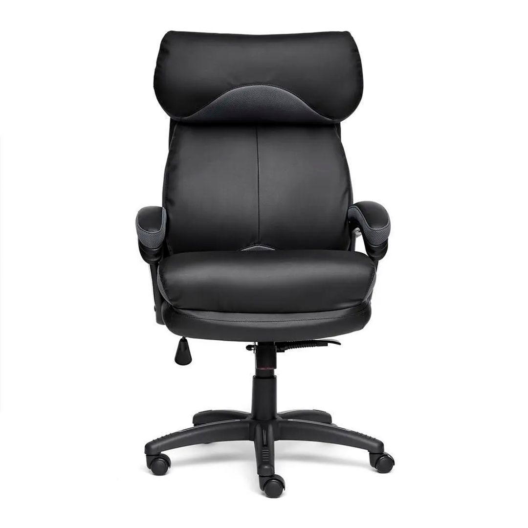 Басқарушы креслосы Duke, эко былғары/мата, қара/сұр / Басқарушыларға арналған креслолар №4