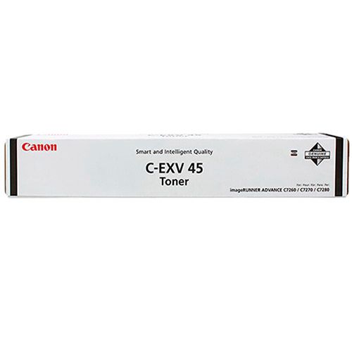 Тонер-картридж оригинальный Canon C-EXV45 Bk для IR ADVANCE C7260/7270/7280, черный / null