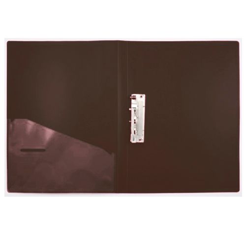 Папка Centrum с боковым зажимом, А4 формат, черная / Папки с зажимом №2