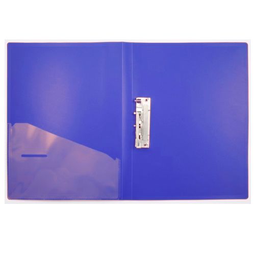 Папка Centrum с боковым зажимом, А4 формат, синяя / Папки с зажимом №2