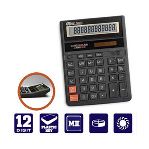 Калькулятор Forpus настольный, 12 разрядов, 202*160 мм / Калькуляторы настольные №2