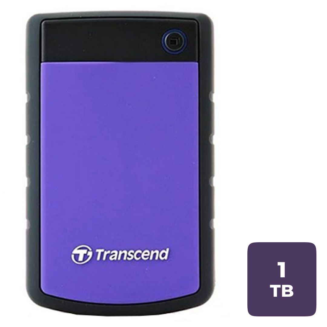 Қатқыл диск 1 TB, Transcend ''StoreJet 25H3P'', USB 3.0, HDD, күлгін