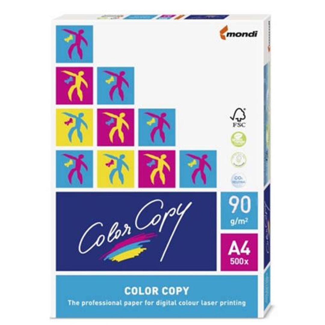 Color Copy қағазы, A4, 90 гр/м2, бумада 500 парақ, күңгірт