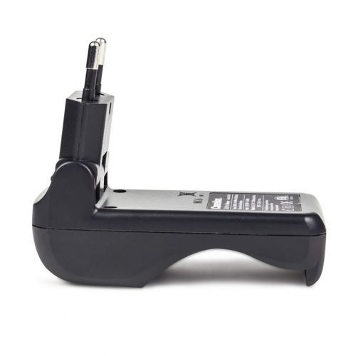 Зарядное устройство Camelion "Mini Travel Charger" BC-1001A, 2*AAA/2*AA/1*9V (Крона), черное