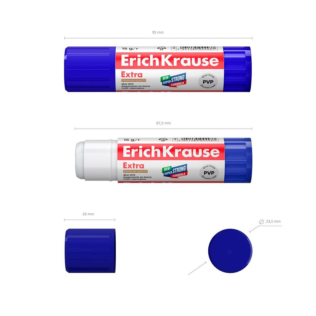 Желім-қарындаш Erich Krause, 15 гр / Желім-қарындаштар №2