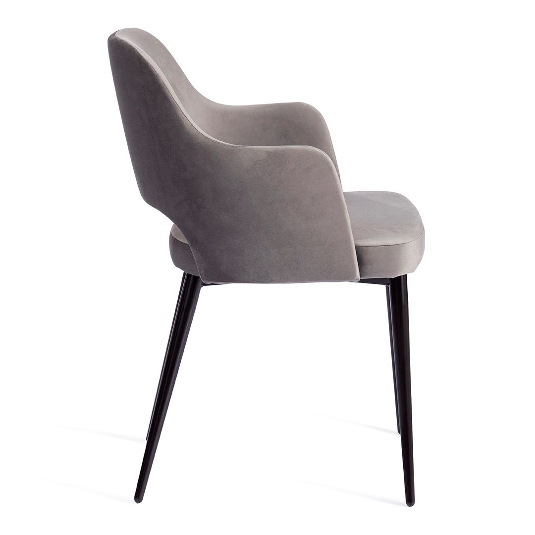 Кресло Valkyria 2, металл/ткань, цвет серый/черный / Стулья №3 oe.kz Кресло Valkyria 2, металл/ткань, цвет серый/черный / Стулья №3