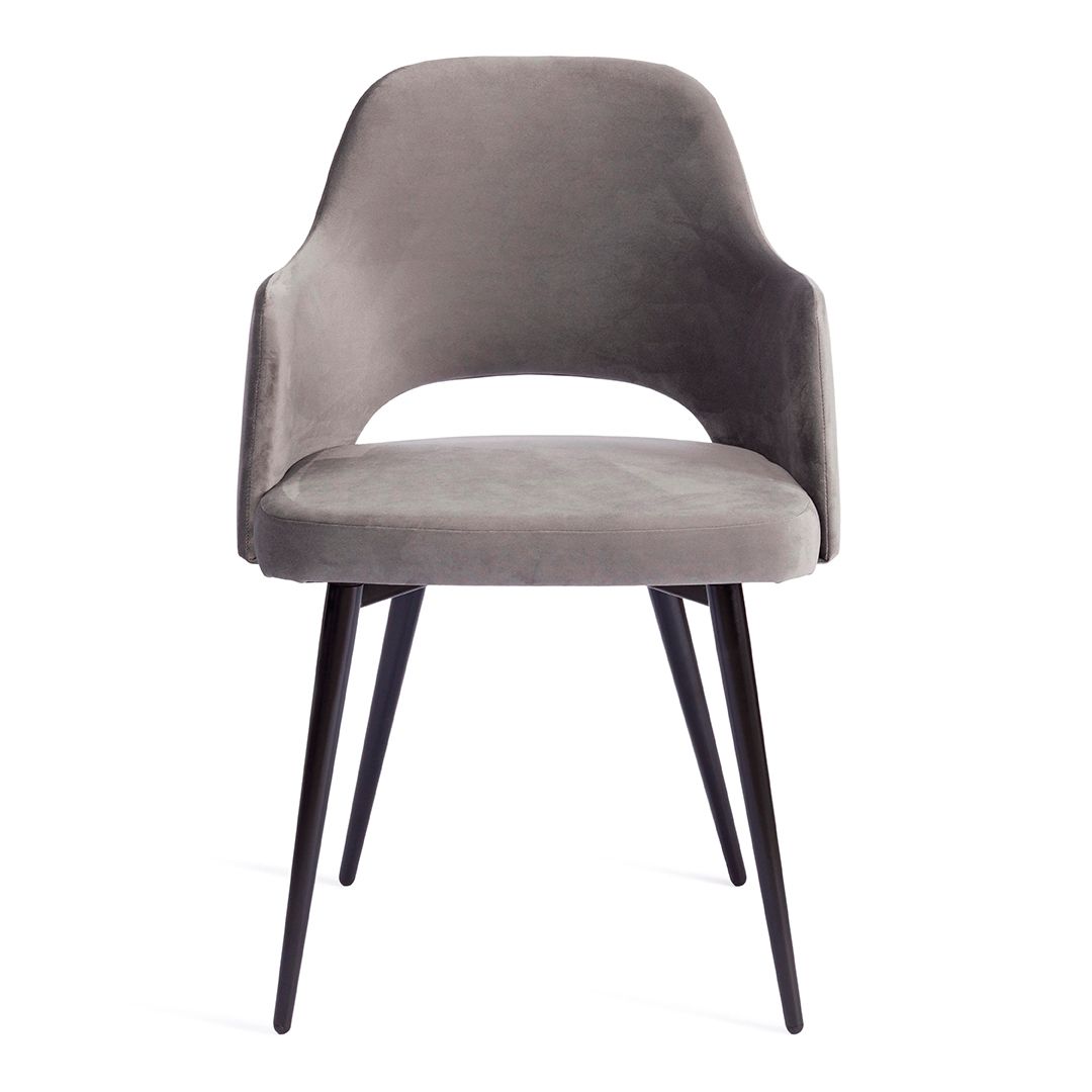 Кресло Valkyria 2, металл/ткань, цвет серый/черный / Стулья №2 oe.kz Кресло Valkyria 2, металл/ткань, цвет серый/черный / Стулья №2