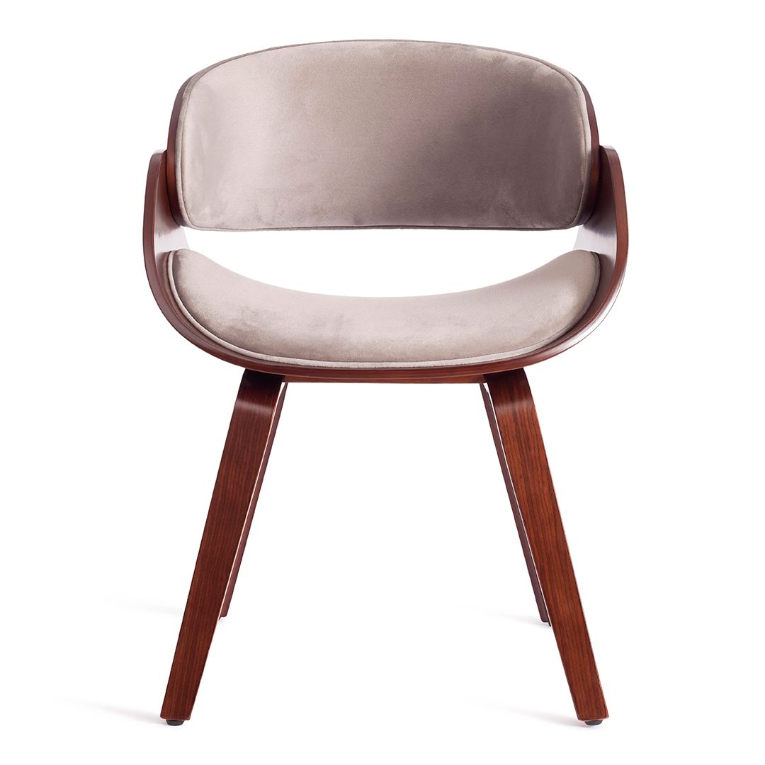 Стул Lando, дерево/ткань, цвет орех/серый / Стулья №2 oe.kz Стул Lando, дерево/ткань, цвет орех/серый / Стулья №2