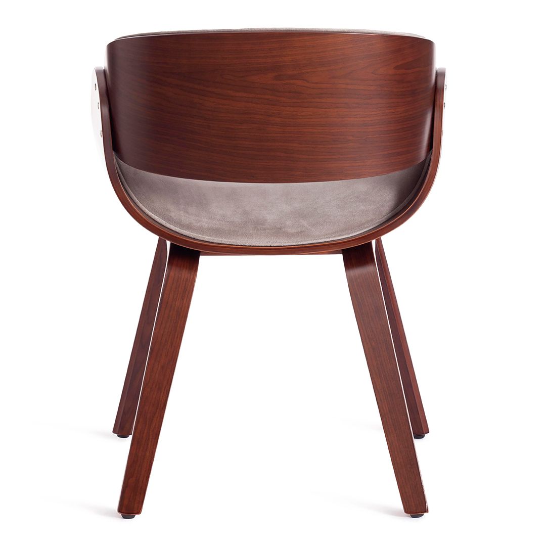 Стул Lando, дерево/ткань, цвет орех/серый / Стулья №5 oe.kz Стул Lando, дерево/ткань, цвет орех/серый / Стулья №5